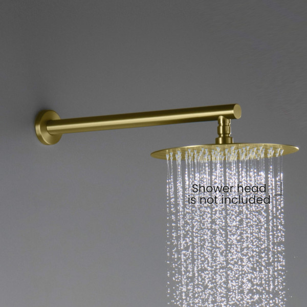 KIBI SA1601BG Circular 16" Wall Mounted Shower Arm