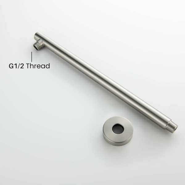 KIBI SA1601BN Circular 16" Wall Mounted Shower Arm