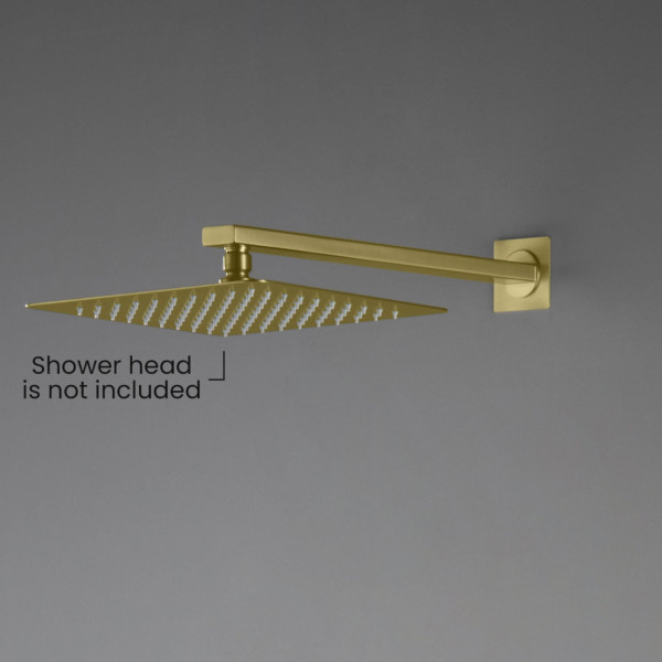 KIBI SA1602BG Cube 16" Wall Mounted Shower Arm