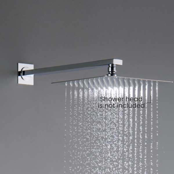 KIBI SA1602CH Cube 16" Wall Mounted Shower Arm