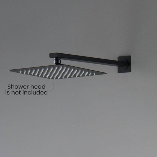 KIBI SA1602MB Cube 16" Wall Mounted Shower Arm