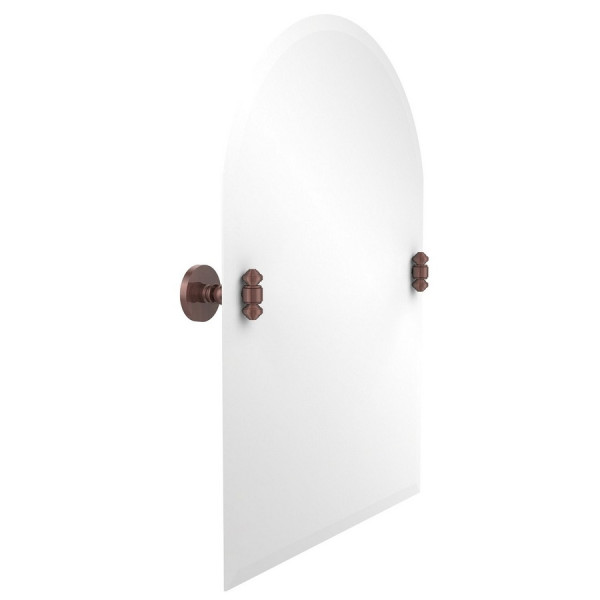 Allied Brass SB-94 21" x 29" Arched Top Tilt Mirror with Beveled Edge