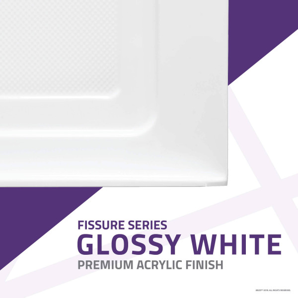 Anzzi SB-AZ011WC Fissure Series 48 in. x 36 in. Shower Base in White