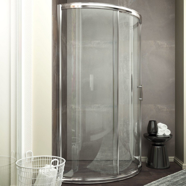 ANZZI SD-AZ01-01 Baron Series Framed Sliding Shower Door With Handle