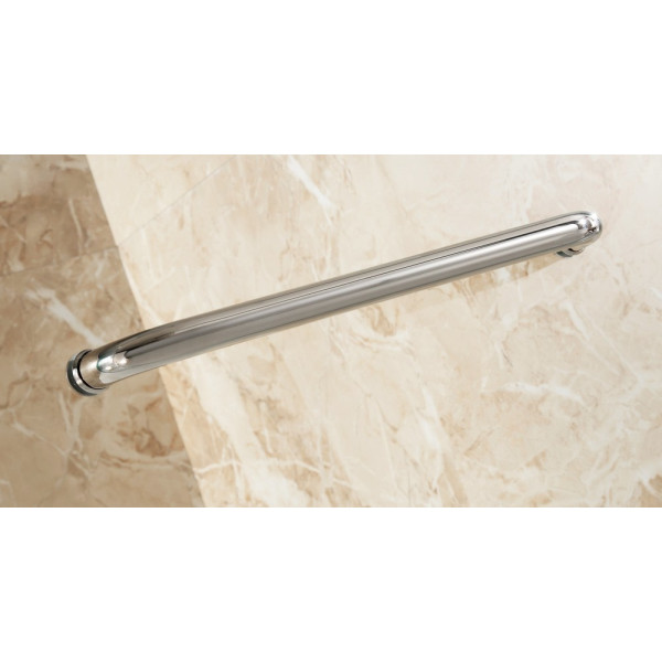ANZZI SD-AZ01B-L Pharaoh Framed Single Sliding Shower Door With Handle