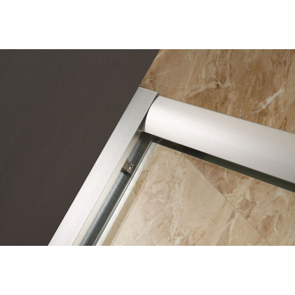 ANZZI SD-AZ01B-L Pharaoh Framed Single Sliding Shower Door With Handle