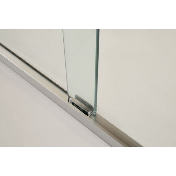 ANZZI SD-AZ01B-L Pharaoh Framed Single Sliding Shower Door With Handle