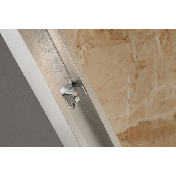 ANZZI SD-AZ01B-L Pharaoh Framed Single Sliding Shower Door With Handle