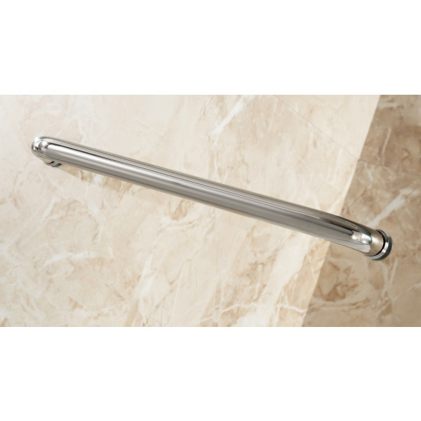ANZZI SD-AZ01B-L Pharaoh Framed Single Sliding Shower Door With Handle