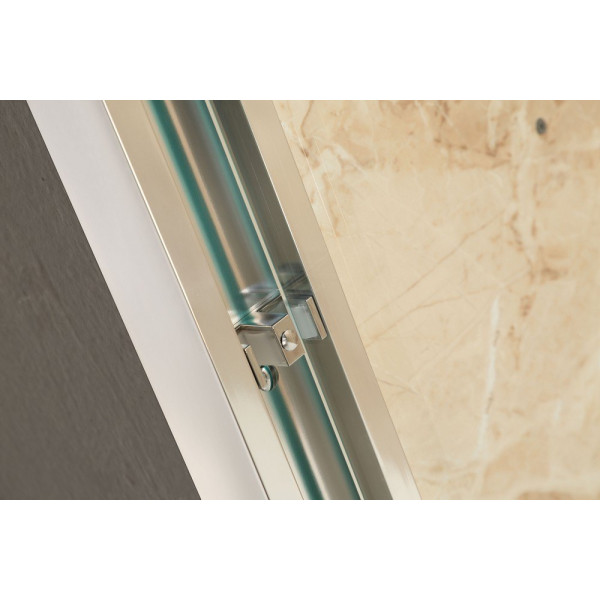 ANZZI SD-AZ01B-L Pharaoh Framed Single Sliding Shower Door With Handle