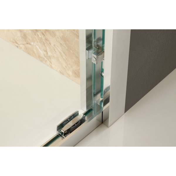 ANZZI SD-AZ01B-R Pharaoh Clear Glass Shower Door With Right Side Door