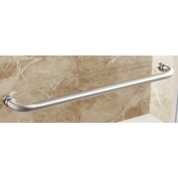 ANZZI SD-AZ02A-L Regent Single Sliding Bathroom Shower Door With Handle