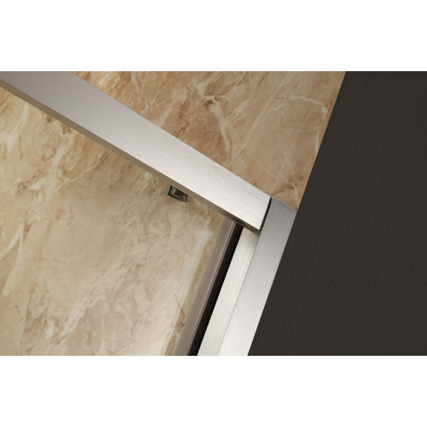 ANZZI SD-AZ02A-L Regent Single Sliding Bathroom Shower Door With Handle