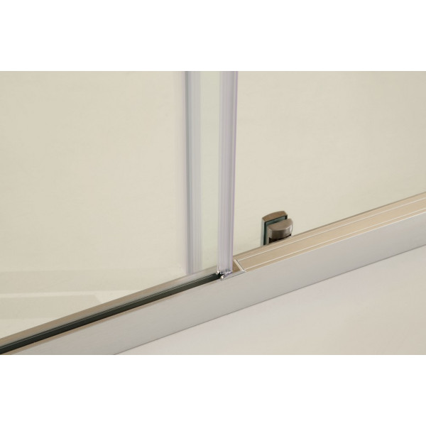 ANZZI SD-AZ02A-L Regent Single Sliding Bathroom Shower Door With Handle