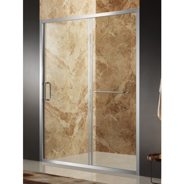 ANZZI SD-AZ02A-R Regent Clear Glass Framed Shower Door With Handle