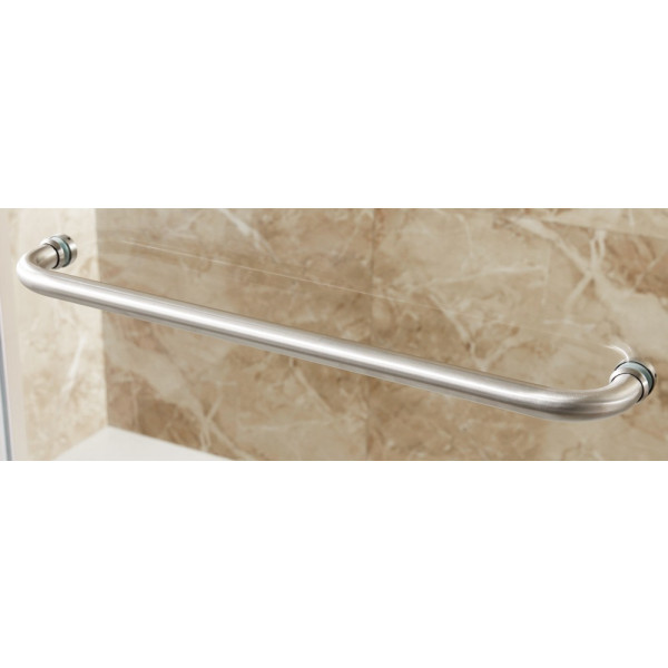 ANZZI SD-AZ02A-R Regent Clear Glass Framed Shower Door With Handle
