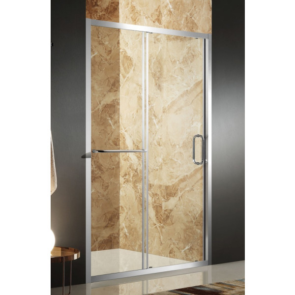 ANZZI SD-AZ02A-L Regent Single Sliding Bathroom Shower Door With Handle