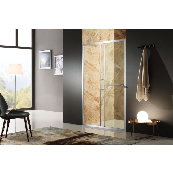 ANZZI SD-AZ02A-R Regent Clear Glass Framed Shower Door With Handle