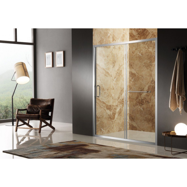 ANZZI SD-AZ02B-R Regent Framed Bathroom Shower Door With Right Side Door