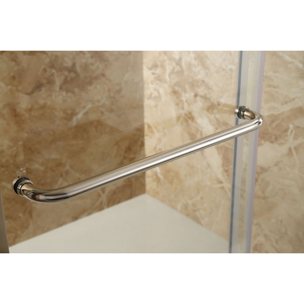 ANZZI SD-AZ02B-L Regent Framed Sliding Shower Door With Left Side Door