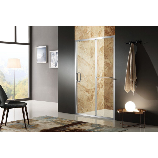 ANZZI SD-AZ02B-R Regent Framed Bathroom Shower Door With Right Side Door