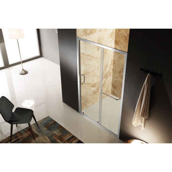 ANZZI SD-AZ02B-R Regent Framed Bathroom Shower Door With Right Side Door