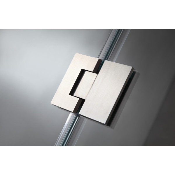 ANZZI SD-AZ03-01 Archon Series Frameless Hinged Reversible Shower Door