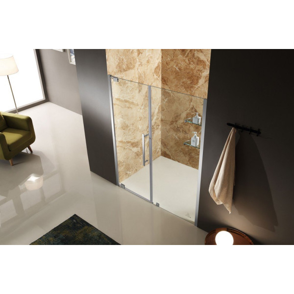 ANZZI SD-AZ04A-L Duke Semi-Frameless Pivot Shower Door With Left Side Door