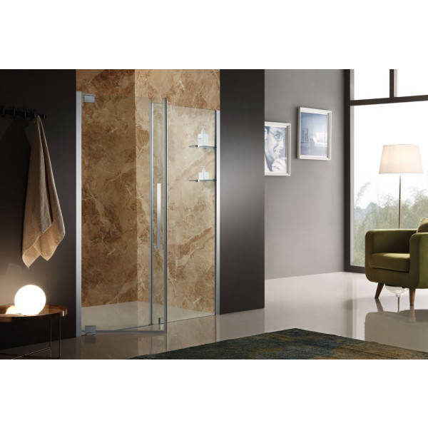 ANZZI SD-AZ04A-L Duke Semi-Frameless Pivot Shower Door With Left Side Door