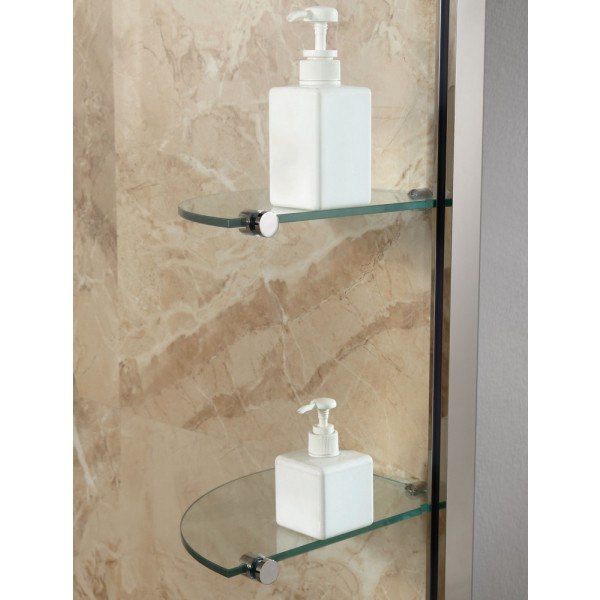 ANZZI SD-AZ04A-L Duke Semi-Frameless Pivot Shower Door With Left Side Door
