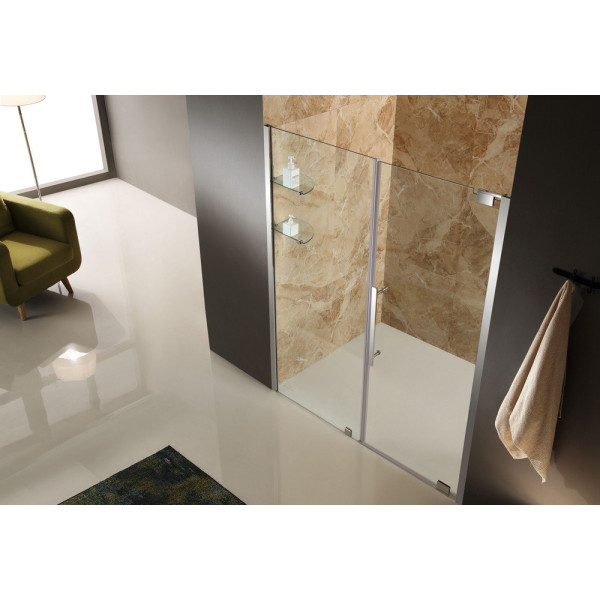 ANZZI SD-AZ04A-R Duke Semi-Frameless Pivot Shower Door With Right Side Door