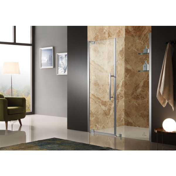 ANZZI SD-AZ04B-L Duke Semi-Frameless Shower Door With Left Side Door