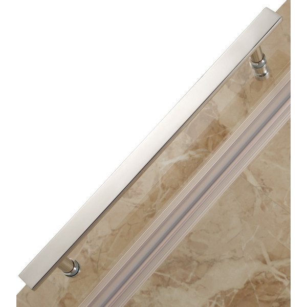 ANZZI SD-AZ04B-L Duke Semi-Frameless Shower Door With Left Side Door