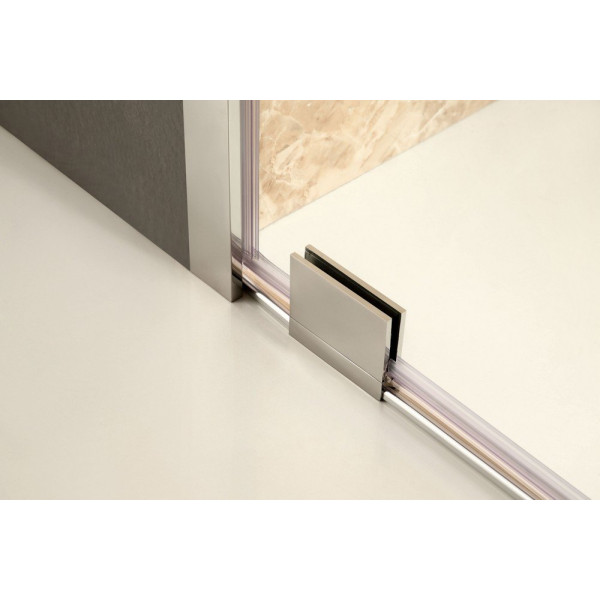ANZZI SD-AZ04B-L Duke Semi-Frameless Shower Door With Left Side Door