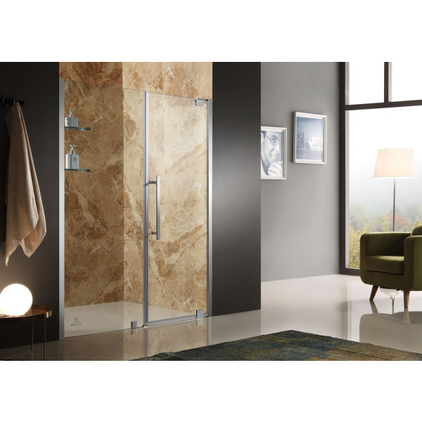 ANZZI SD-AZ04B-R Duke Semi-Frameless Bath Shower Door With Right Side Door