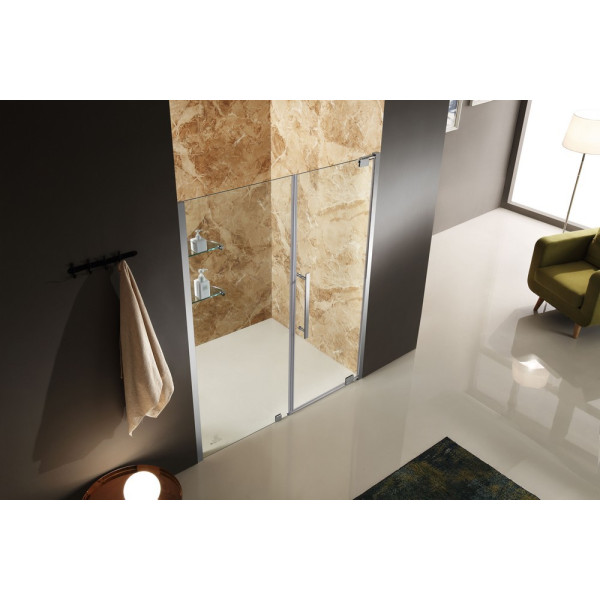 ANZZI SD-AZ04B-R Duke Semi-Frameless Bath Shower Door With Right Side Door