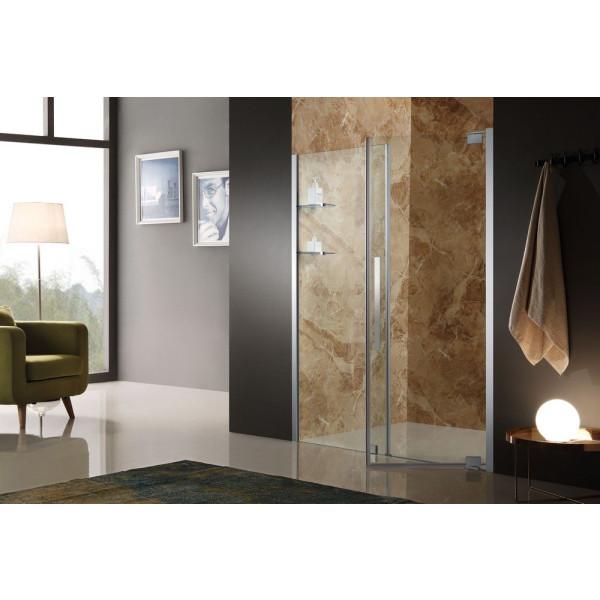 ANZZI SD-AZ04B-R Duke Semi-Frameless Bath Shower Door With Right Side Door