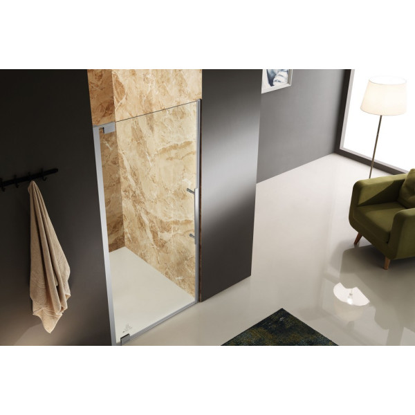 ANZZI SD-AZ05ACH Bishop Semi-Frameless Pivot Bathroom Shower Door