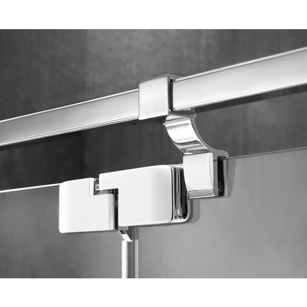 ANZZI SD-AZ30CH Grove Series Semi-Frameless Rectangular Hinged Shower Door