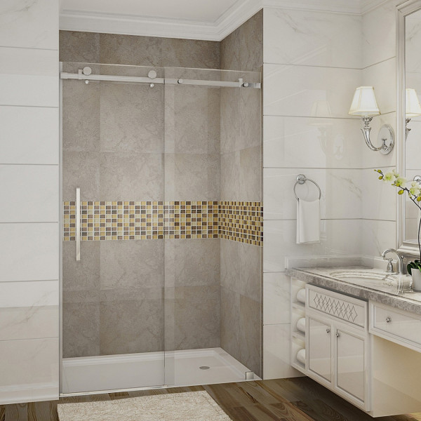 Aston Global SDR976-..-48-10 Moselle Frameless Sliding Shower Door