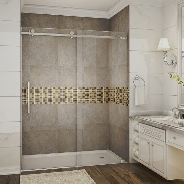 Aston Global SDR976-..-60-10 Moselle Frameless Sliding Shower Door