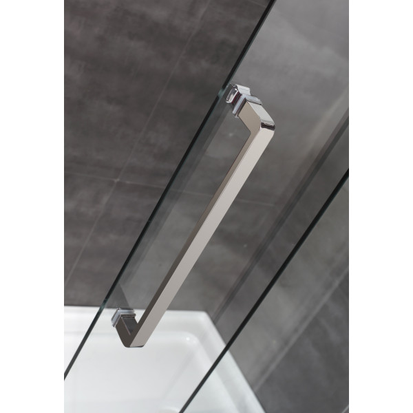 Aston Global SDR976-TR-..-72-10-R Sliding Shower Door w/ Right Shower Base