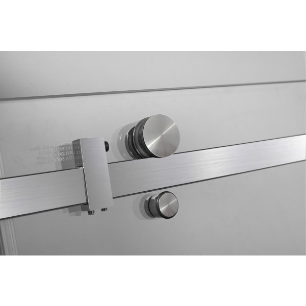 Aston Global SDR976-TR-..-60-10-L Sliding Shower Door With Left Shower Base