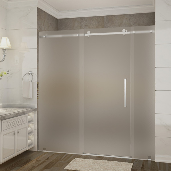 Aston SDR976F-TR-..-72-10-R Moselle Sliding Shower Door With Right Base