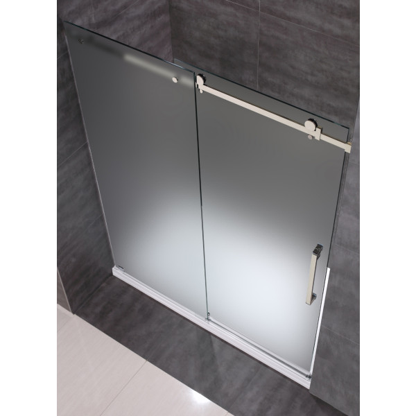 Aston SDR976F-TR-..-48-10-R Moselle Sliding Shower Door w/ Right Drain Base