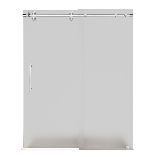 Aston SDR978F-..-60-10 Langham High Sliding Shower Door With Frosted Glass