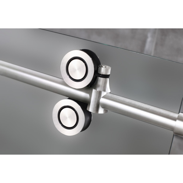 Aston Global SDR978F-..-72-10 Frameless Frosted Glass Sliding Shower Door