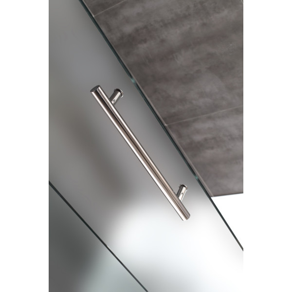 Aston SDR978F-TR-..-60-10-M Langham Glass Shower Door w/ Shower Right Base