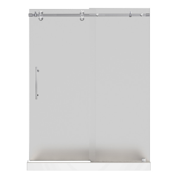 Aston Global SDR978F-TR-..-60-10-L Langham Shower Door With Left Drain Base