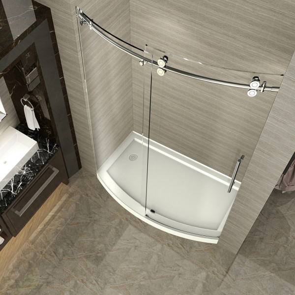 Aston Global SDR981-..-60-8-R ZenArch Bowfront Shower Door w/ Right Opening